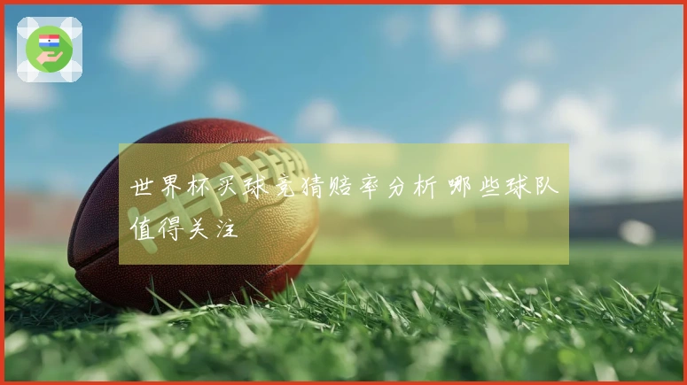 世界杯买球竞猜赔率分析 哪些球队值得关注