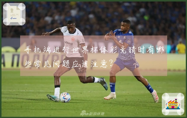 手机端进行世界杯体彩竞猜时有哪些常见问题应该注意？